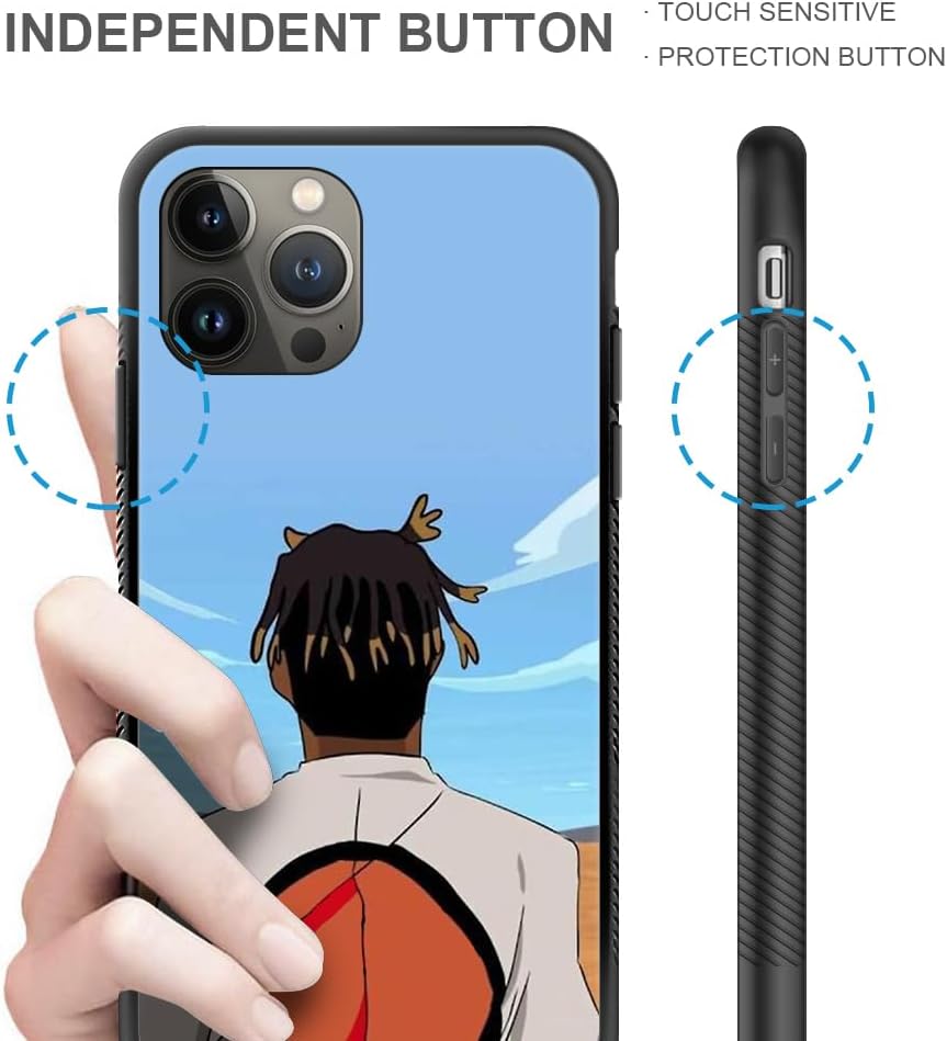 Funda compatible con iPhone 15 Plus, vista posterior de las fundas para iPhone 15 Plus con patrón de niños, ultra protección, a prueba de golpes, de
