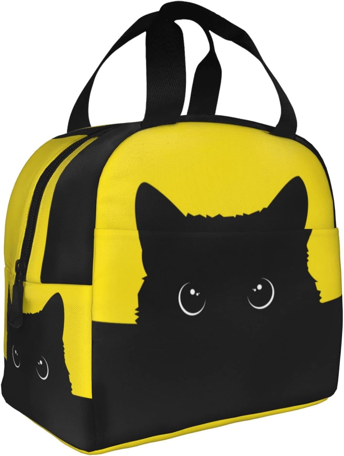 Bolsa de almuerzo para gatos para mujer, hielera aislada, reutilizable, impermeable, para trabajo, oficina, viajes, picnic