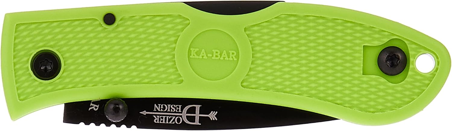Ka-Bar 0-4072ZG-6 Dozier Small Foldr, Verde