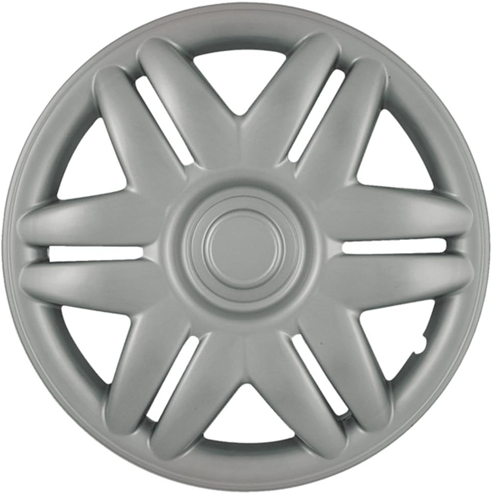 Tapacubos de 15 pulgadas, ideales para Toyota Camry 1988-2001 (juego de 4) cubiertas de rueda de 15 pulgadas, tapas de cubo plateadas, accesorios de