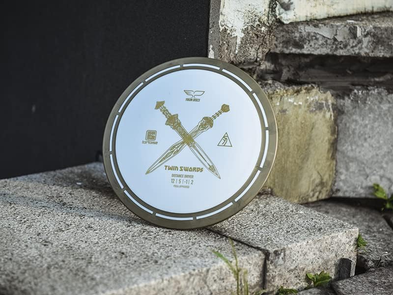 Yikun Disc Golf Drivers Twin Swords Disco de distancia Disco de Golf Disco de 6.00-6.24 oz Disco de velocidad Golf 3pcs Perfecto para juegos al aire