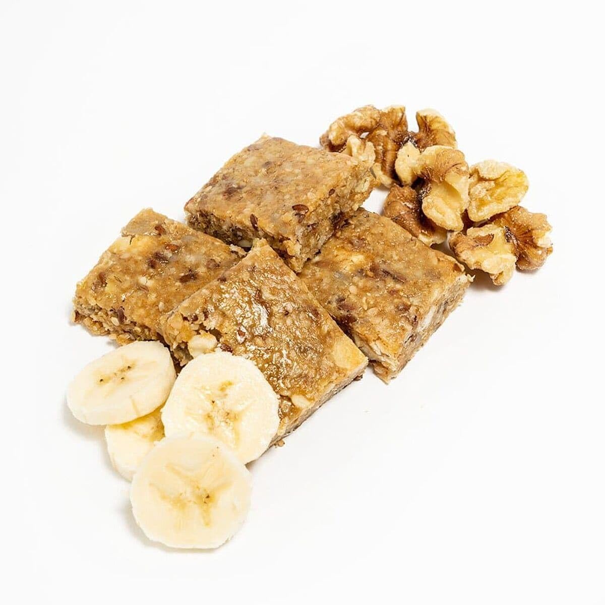 ProBar Barra de comidas – Paquete de 12 pan de plátano y nueces, talla única