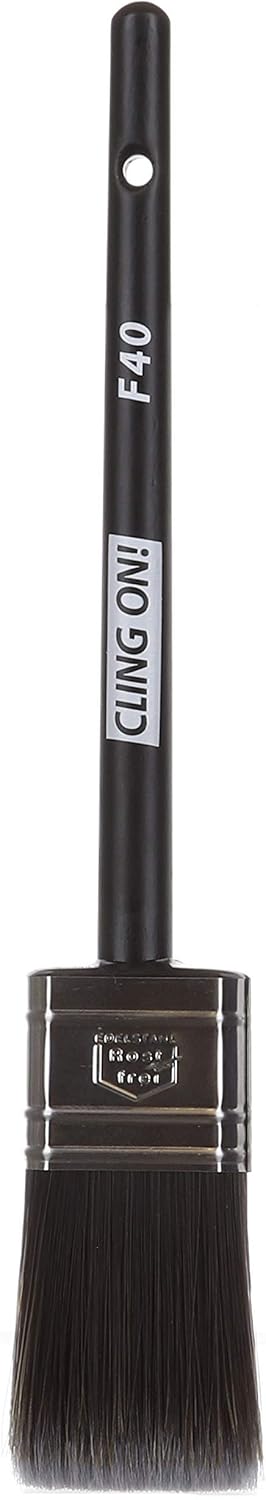 Cling On! Pincel plano F40 para pintura de tiza y toda pintura a base de agua