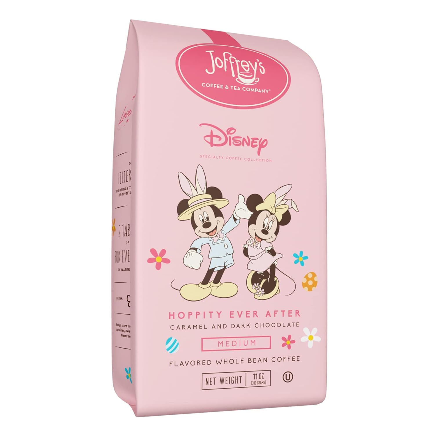 Joffrey’s Coffee – Hoppity Ever After, Disney Spring Edition Coffee, granos de café arábigo, tostado medio, café con sabor a caramelo robusto y