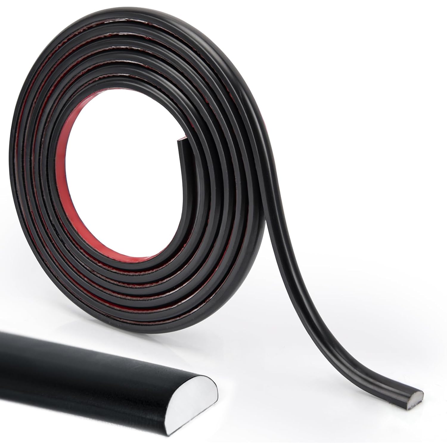 LONGKING Moldura para despegar y pegar de 10 pies, moldura para paredes, bordes, bordes, azulejos contra salpicaduras, borde flexible y