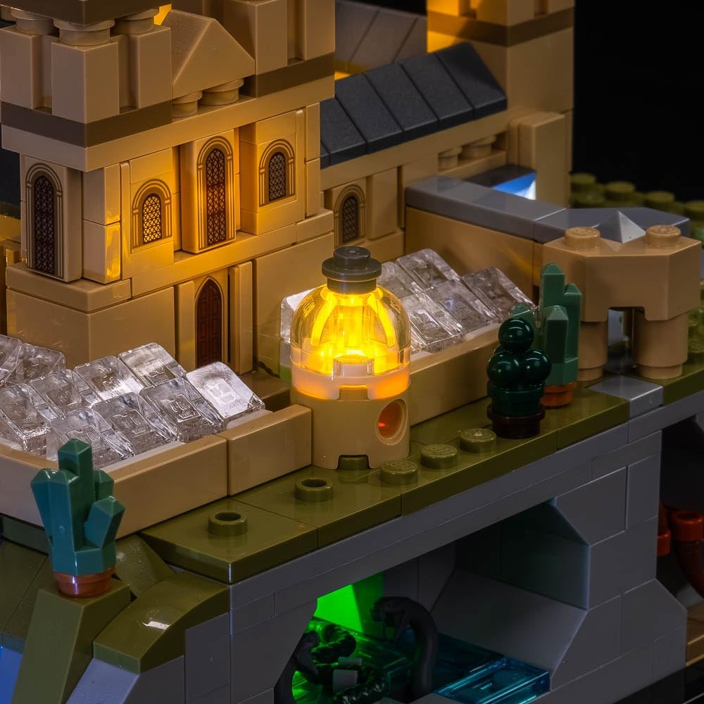 Light My Bricks Kit de luces compatible con Lego Harry Potter Hogwarts Castle and Grounds 76419 (juego no incluido)