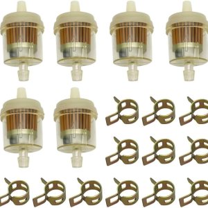 Filtro de combustible en línea de 14 de repuesto para ATV Scooter Go Kart Dirt Bikes Snow Blower Motocicleta Cortacésped Taotao Tractores Pequeños Filtro de combustible en línea de 14 de repuesto para ATV Scooter Go Kart Dirt Bikes Snow Blower Motocicleta Cortacésped Taotao Tractores Pequeños