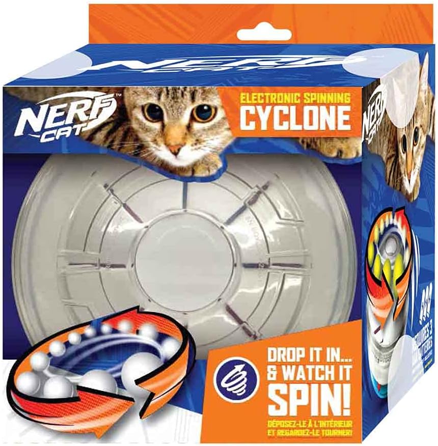Nerf Dog 6in ABS Wobble LED Fan Bowl con 1.575 in Ping Pong Ball (NC-7839)