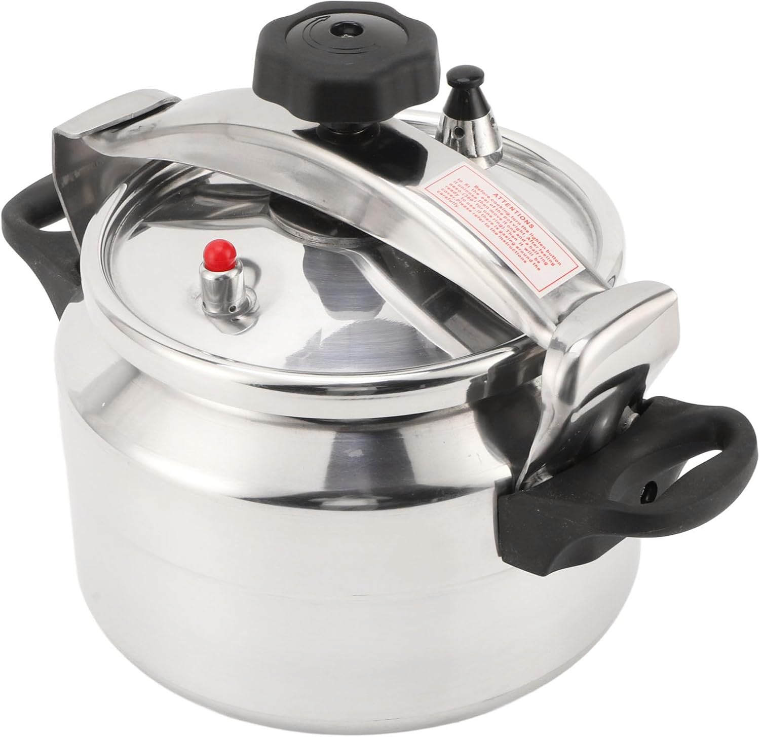 Cocina eficiente y segura con la olla a presión a prueba de explosiones de gran capacidad, ideal para estufas de gas y cocinas de inducción,