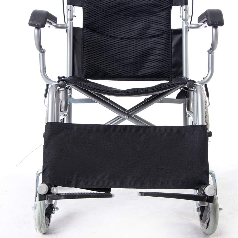 Fushida FYH249 – Cinturón para reposapiés para silla de ruedas, correa de pierna transportadora, piernas ajustables, cinturón de seguridad para