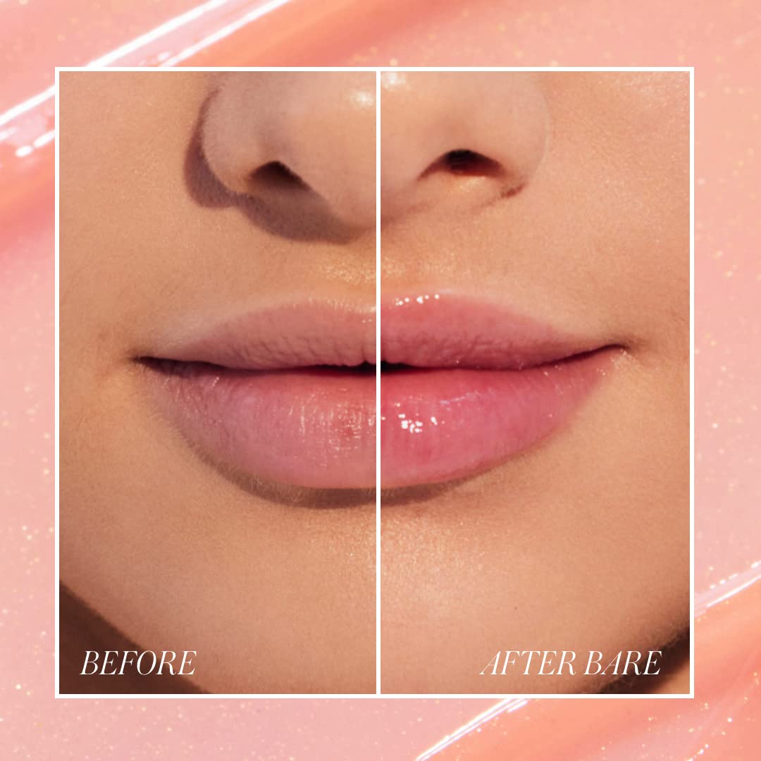 RMS Beauty Liplights Cream Lip Gloss – Lip Plumper, Lip Balm & Lip Gloss with Jojoba Oil, Hydrating Lip Tint & Lip Plumper Gloss, Tinted Lip Gloss