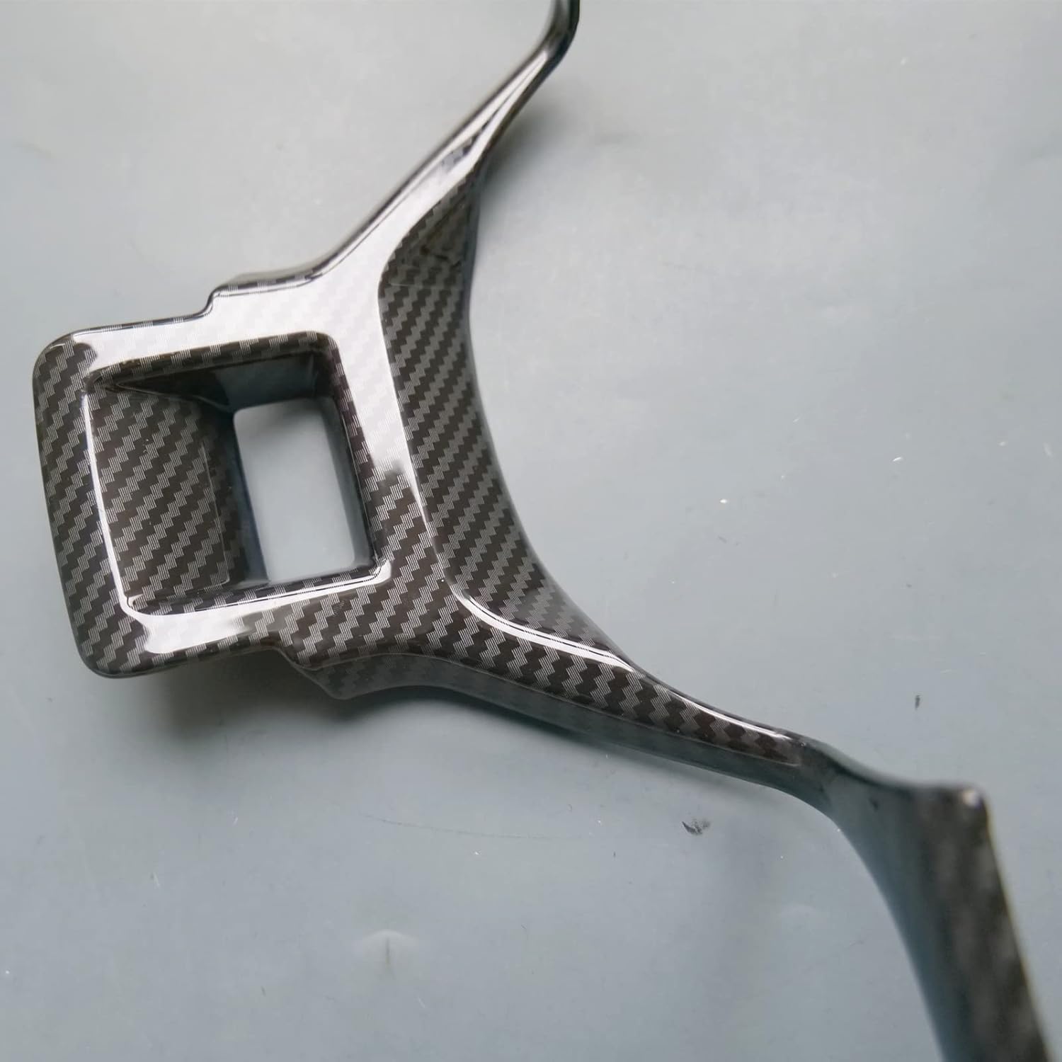 Accesorios de cubierta de volante con impresión de fibra de carbono para KIA Sportage 2023 K5 GT 2021 2022 2023 (impresión de fibra de carbono)