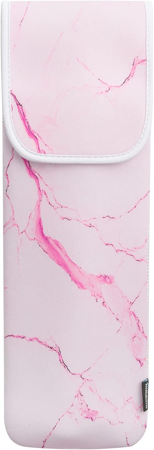 Bolsa de neopreno resistente al calor, funda universal para rizador, funda de viaje para rizador de hierro plano, para viajes, gimnasio u hogar, 15