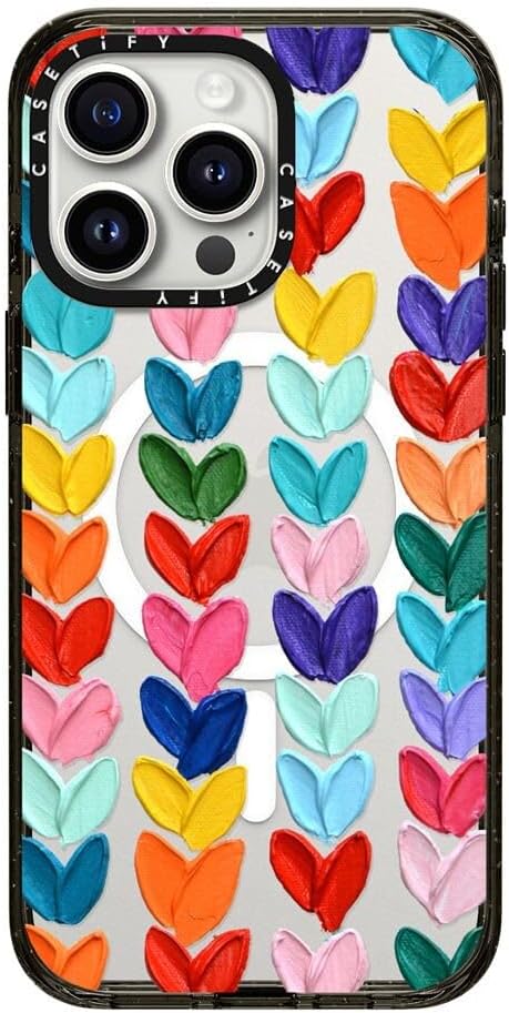 CASETiFY Impact – Funda para iPhone 15 Pro Max 4 veces probada contra caídas de grado militar, protección contra caídas de 8.2 pies, compatible con