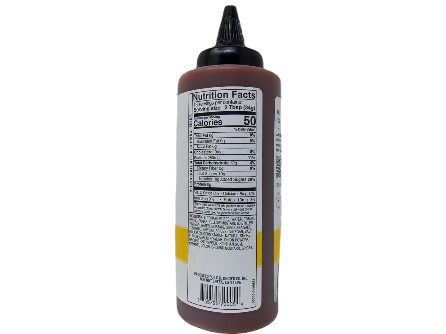 Kinder’s BBQ Sauce Variedad de 3 sabores  (1) cada uno oro, azúcar morena de nogal, caliente (15.3-15.8 onzas)  Paquete de folleto de recetas más