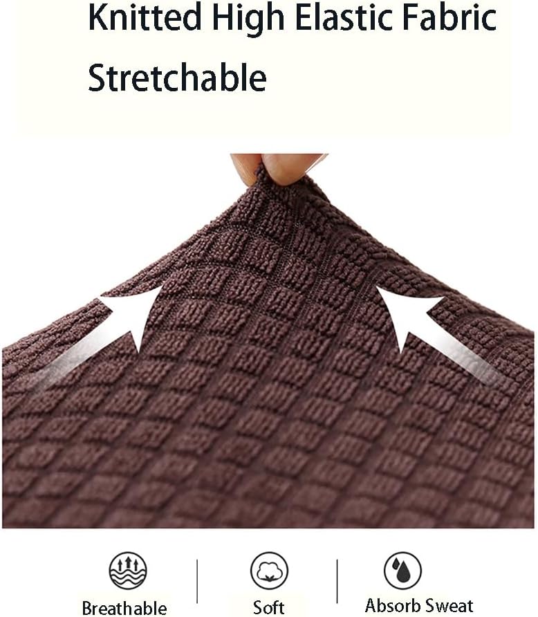 Funda para reposabrazos de sofá resistente a los arañazos, funda elástica elástica para brazos, protectores de brazo de sofá suaves y cómodos para