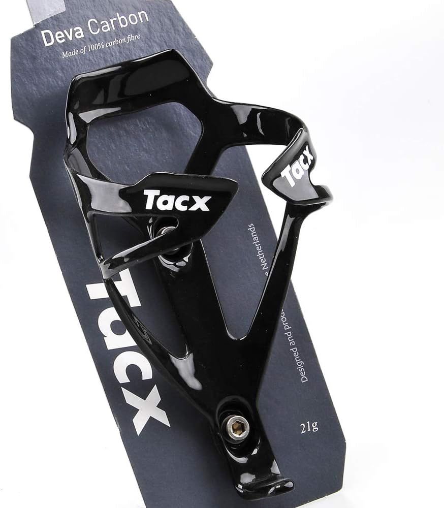 Tacx Jaula de carbono Deva, negro