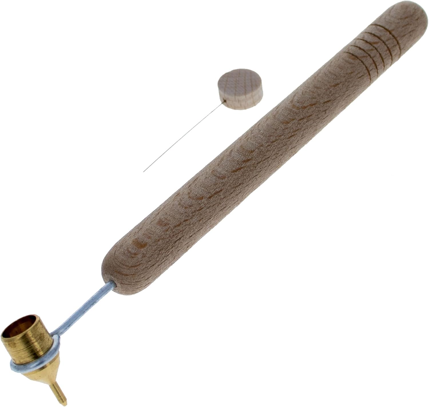 Mango de madera con punta de latón pesado de 0.020 in (pluma de cera caliente)