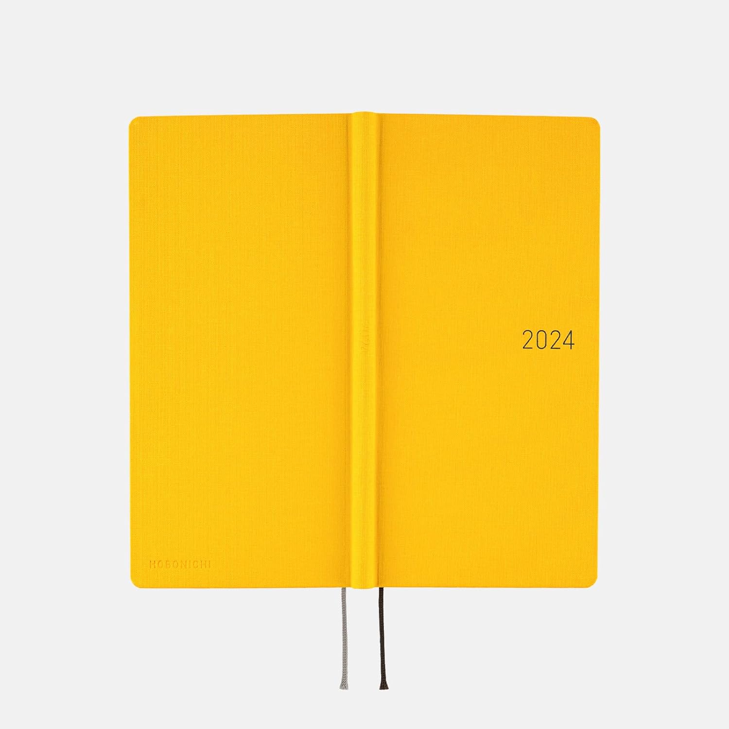 Hobonichi Techo Weeks InglésAlto y Delgado TamañoEnero 2024 Inicio Colores Poppin’ Amarillo