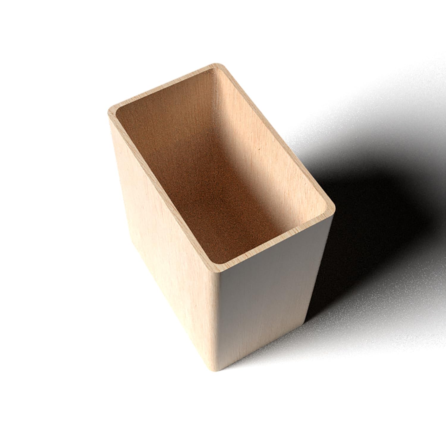 Bote de basura de madera moderno para baño, dormitorio, dormitorio y cuarto de servicio, cesta de basura pequeña para escritorio de oficina, cubo de