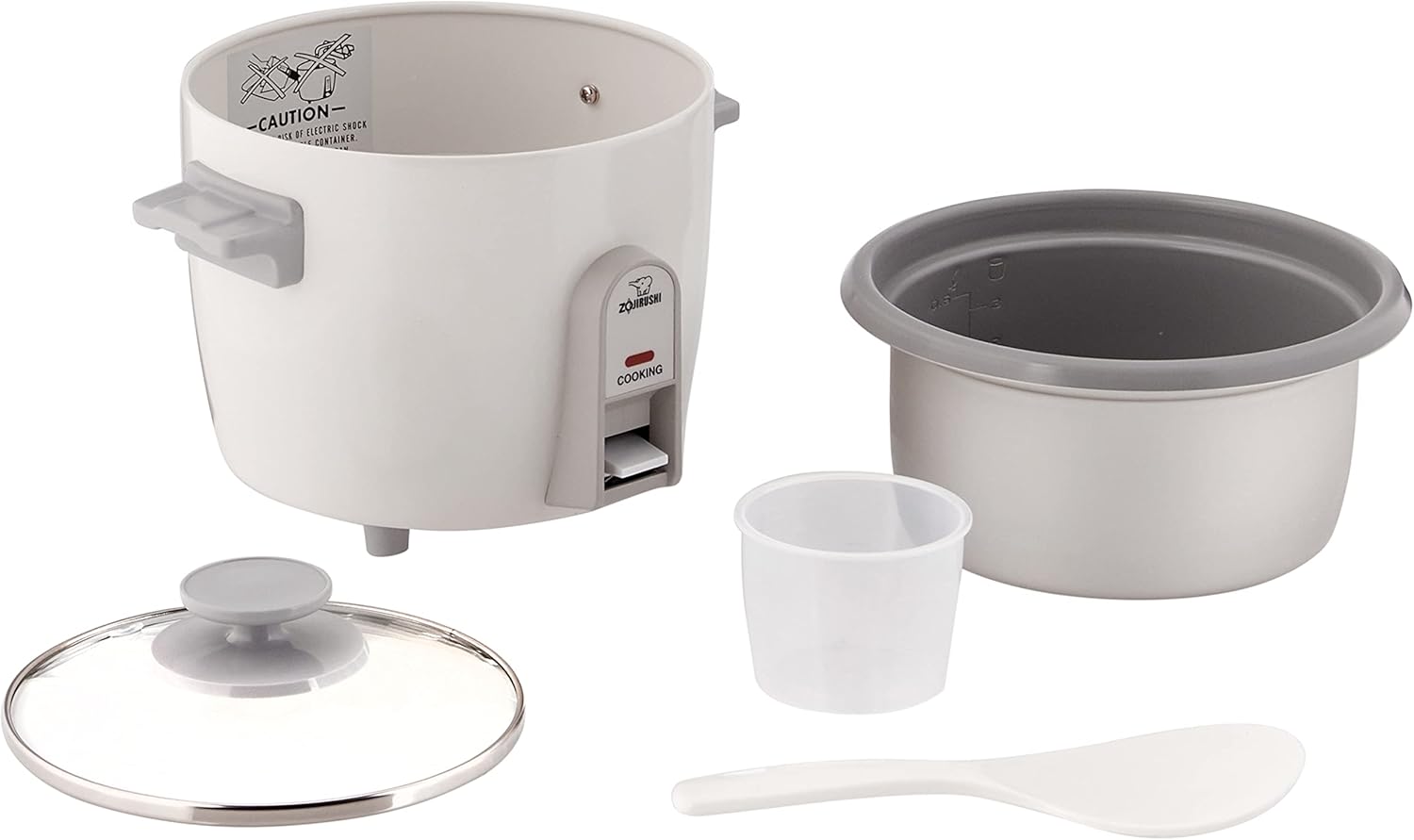 Zojirushi NS-TSC10 – Olla arrocera y calentador Micom de 5-12 tazas (sin cocinar), 1.0 litros, marrón inoxidable y NHS-06 de 3 tazas (sin cocinar),