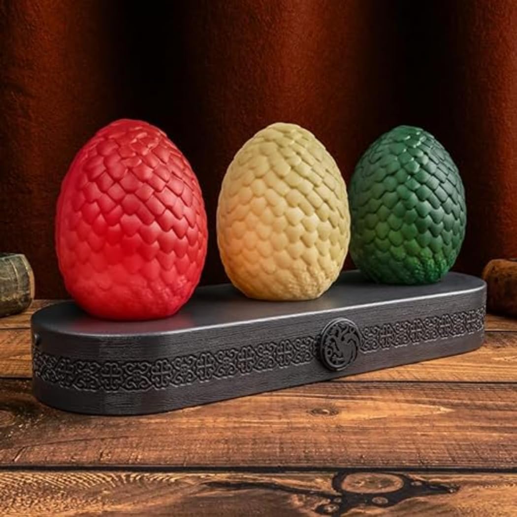 Paladone House of The Dragon Egg Light – Decoración de fantasía y mercancía de fandom para los fanáticos de Juego de Tronos