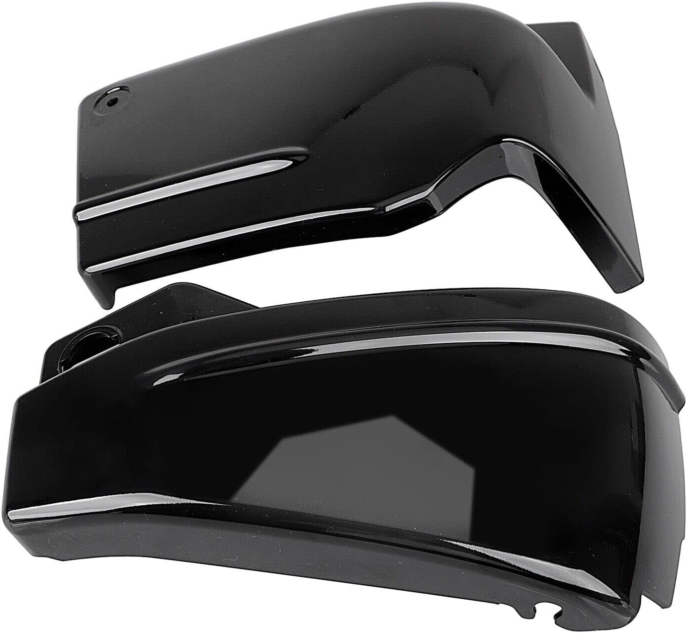 Cubierta de protección lateral de la batería cubierta de carenado compatible con Yamaha V-Star DragStar 650 XVS650 vstar 650 Custom Classic