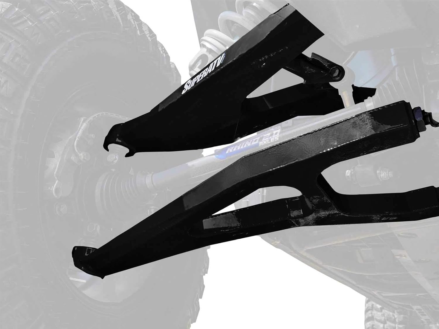 SuperATV Brazos A en caja para Polaris RZR XP 1000  XP 4 1000 (2014+) – Negro