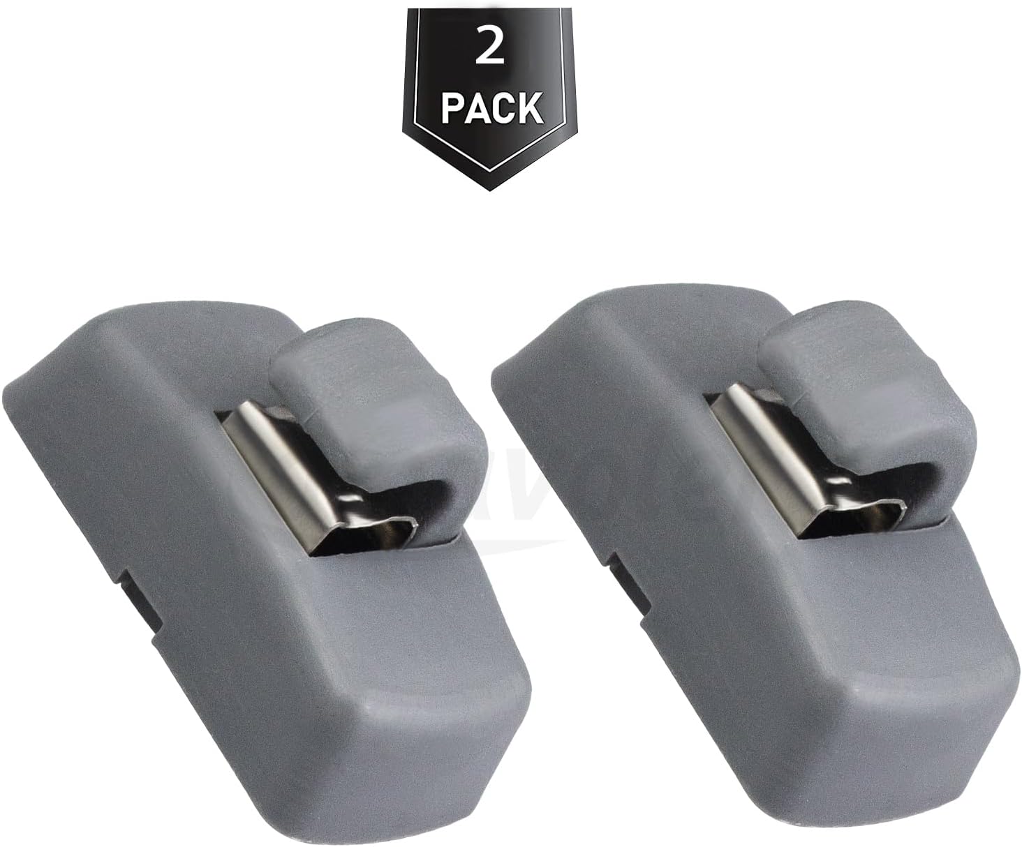 2 PCS Interior parasol gancho clip soporte apto para Volkswagen Golf Passat B5 B6 Jetta Mk4 Beetle Polo Seat Skoda etc.OEM 3B0857561A.3B0857563.