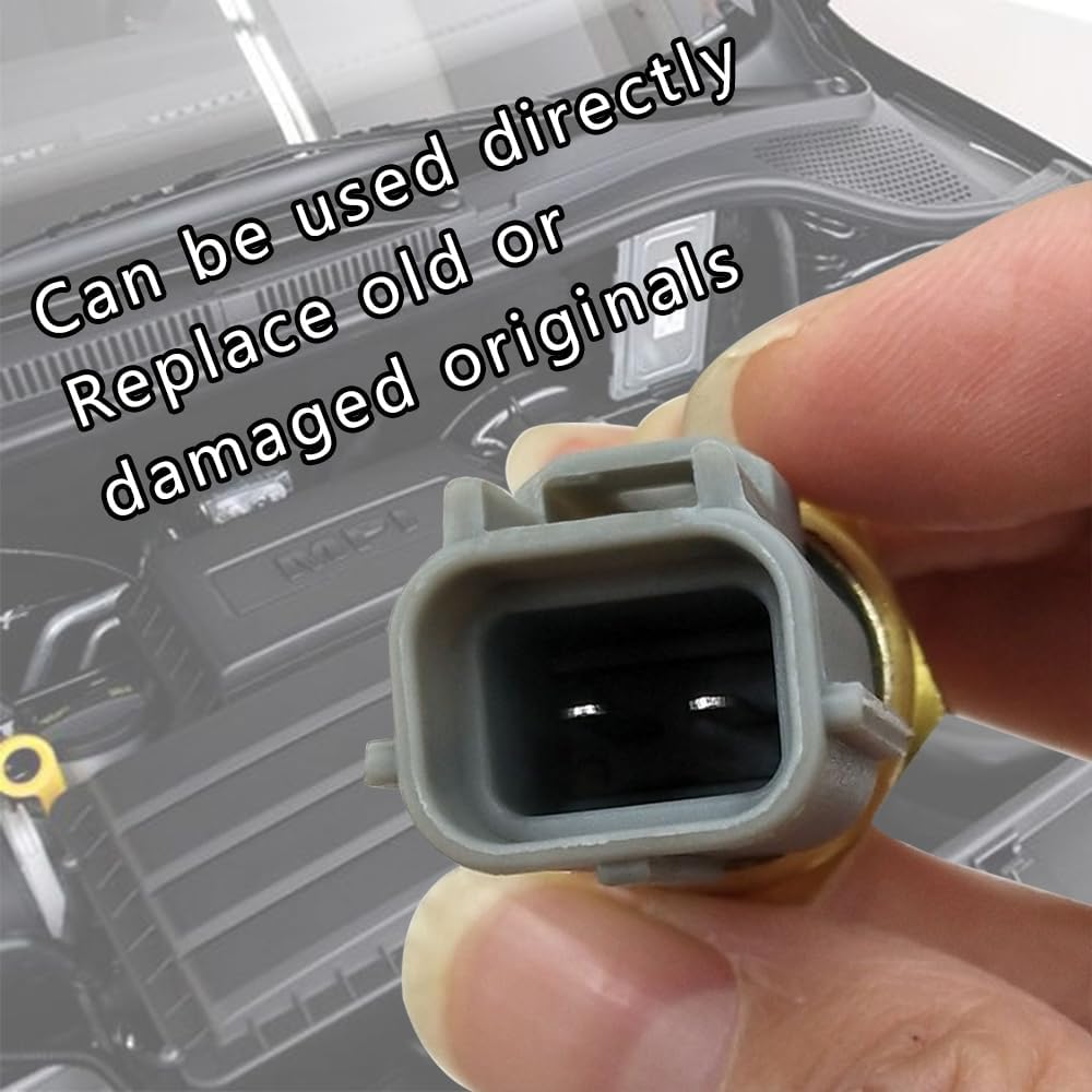 Sensor de temperatura del refrigerante de repuesto automotriz, sensor de temperatura del refrigerante del motor compatible con Ford Mustang Jaguar