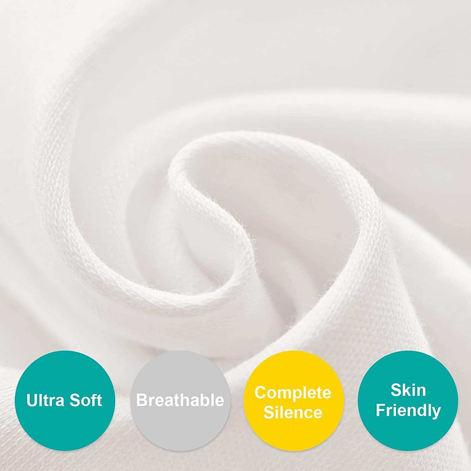 Sábanas de cuna 100% algodón orgánico compatibles con Mika Micky Bedside Sleeper, paquete de 2, sábanas de moisés ultra suaves para bebé, color