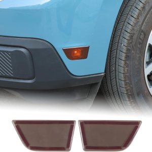 Luces de marcador lateral para parachoques delantero de automóvil, carcasas de lámpara compatibles con Ford Maverick 2022, lámpara de ancho de Luces de marcador lateral para parachoques delantero de automóvil, carcasas de lámpara compatibles con Ford Maverick 2022, lámpara de ancho de