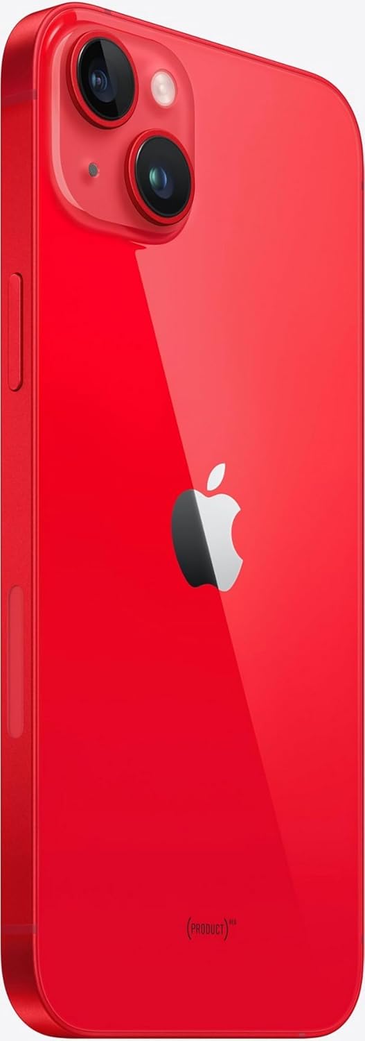 Apple iPhone 14 Plus, 128 GB, rojo (producto), desbloqueado (renovado)