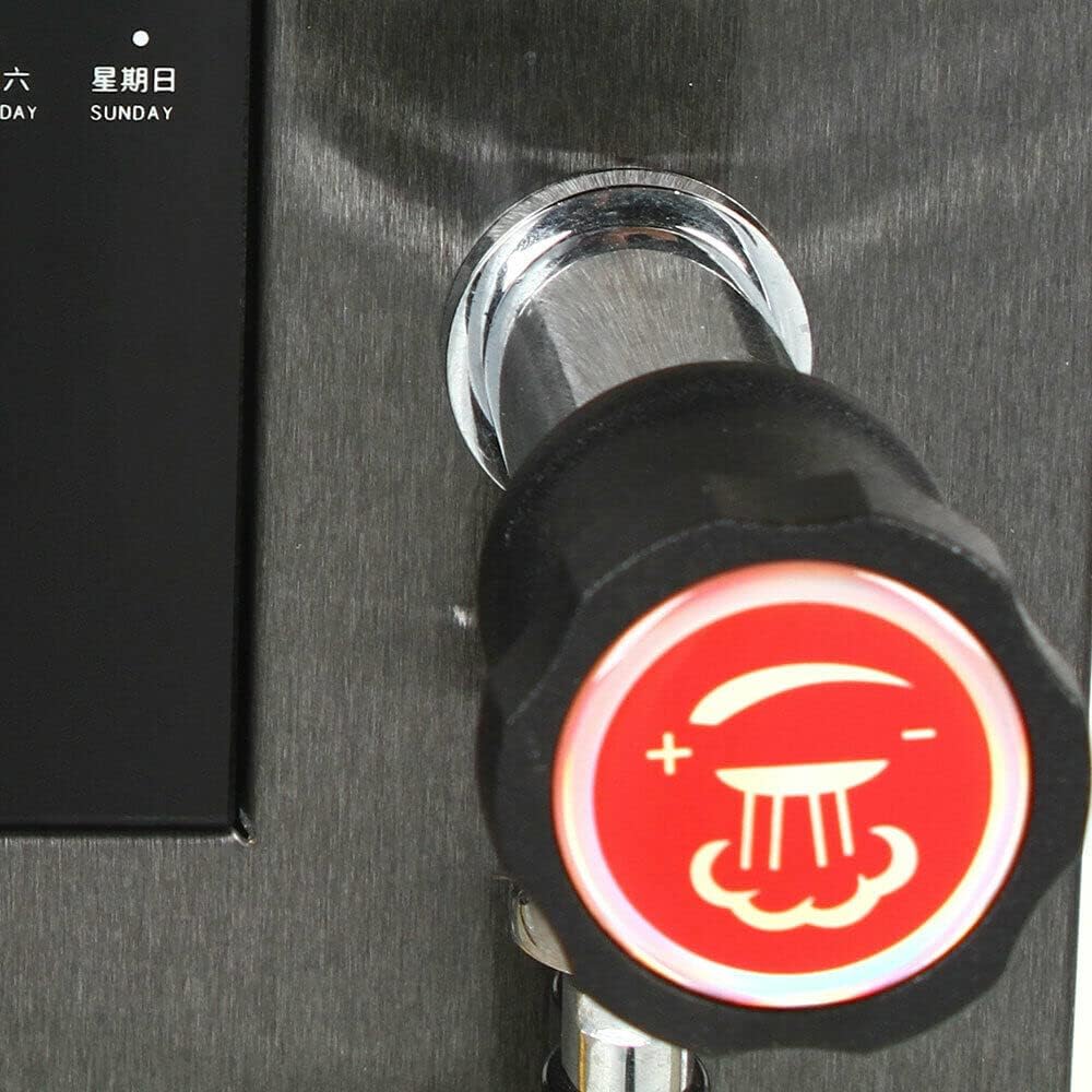 Máquina de vapor de agua eléctrica comercial de 2500 W, máquina de ebullición de agua de vapor de espuma de leche de café expreso, máquina de