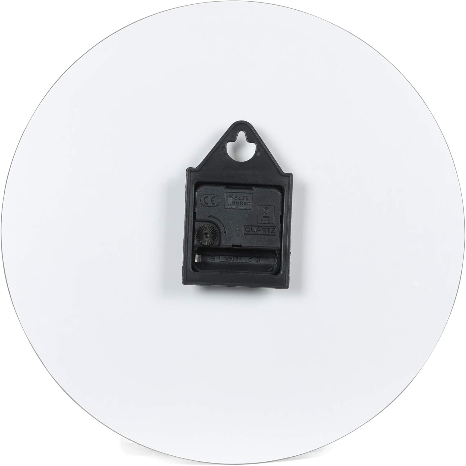 Mark Feldstein & Associates Night Before Thomas Kinkade Winter White – Reloj de pared redondo de cristal de 12 pulgadas