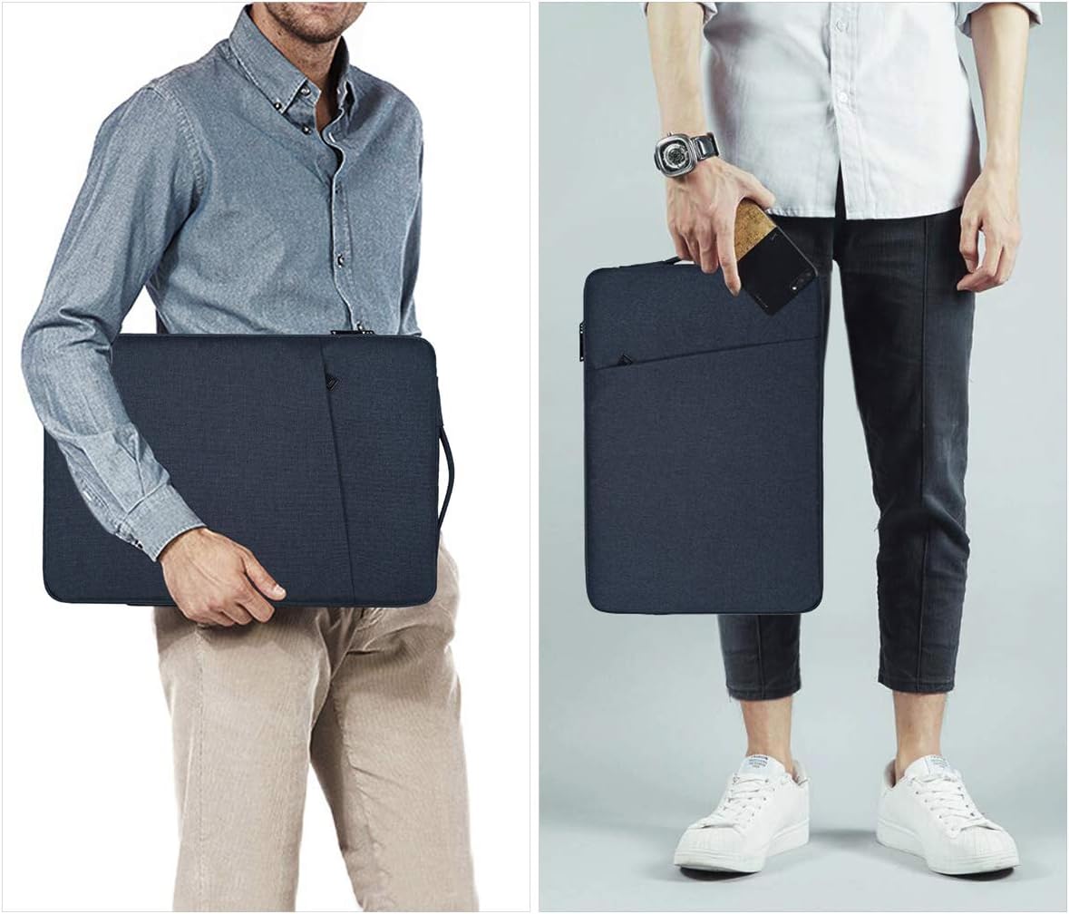 Bolsa para portátil de 15.6 pulgadas con asa para ASUS Vivobook 15, HP ENVY x360 15.6″, Acer Chromebook 15Aspire 5 Slim, Lenovo ideapad 3 15.6, Dell