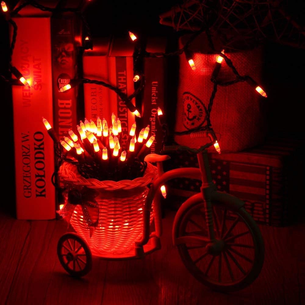 BRIZLED – 100 unidades de luces de cadena para Halloween