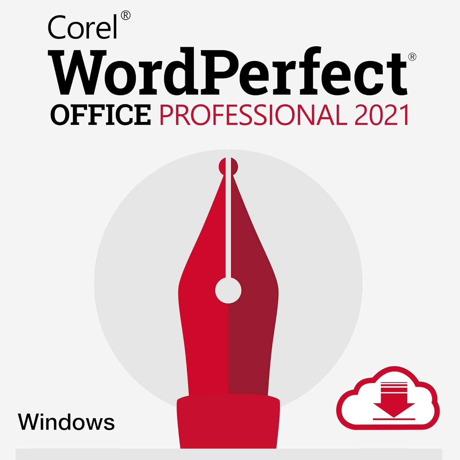 Corel WordPerfect Office Professional 2021  Paquete de oficina de procesador de texto, hojas de cálculo, presentación y software de gestión de base