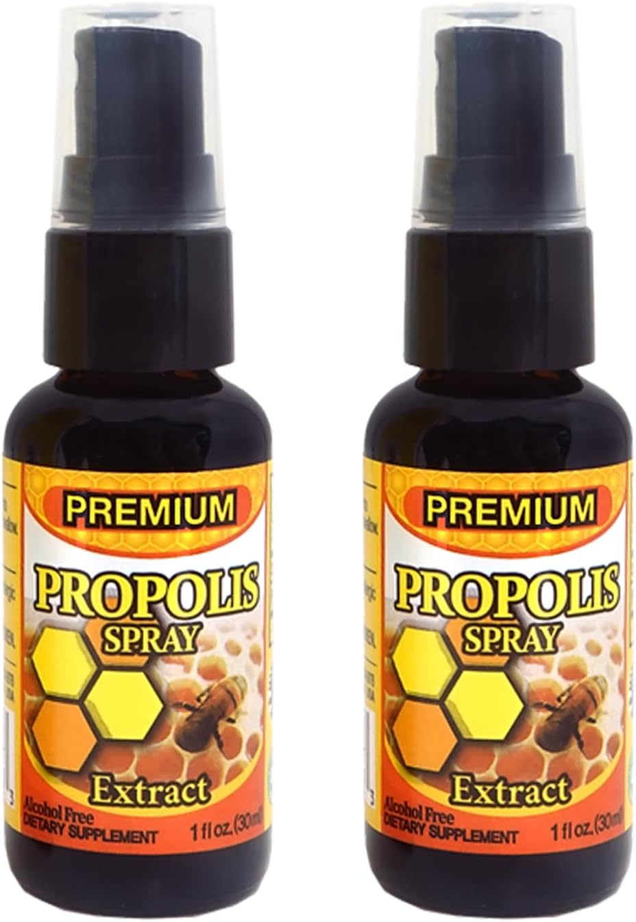 Dr.K&C HNHusa Premium Propolis Spray Alivio del Dolor de Garganta 2.0 fl oz Antioxidante Sistema Inmunológico Apoyo Calmante Natural Abeja Honey