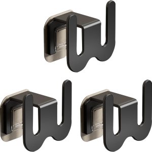 Estante para zapatilla de pared sin perforaciones, para baño y inodoro, estante de gancho de almacenamiento, práctico soporte para zapatos Estante para zapatilla de pared sin perforaciones, para baño y inodoro, estante de gancho de almacenamiento, práctico soporte para zapatos