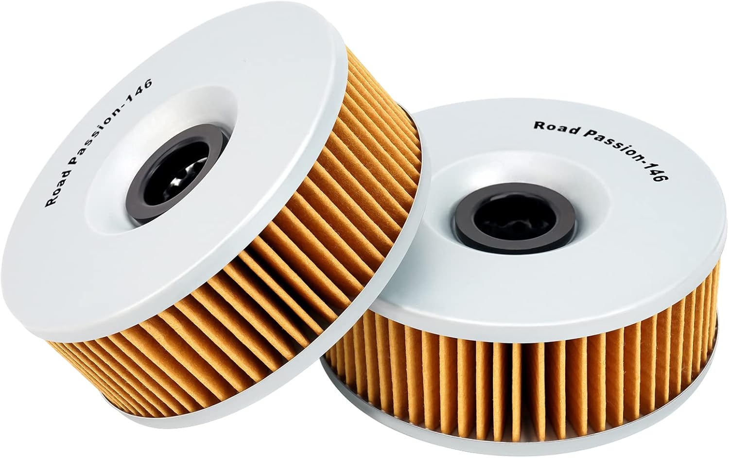 Road Passion – Filtro de aceite para Yamaha VMX1200 V-MAX 1200 1985-1995  XVZ1200 VENTURE ROYALE 1200 1983-1986 (paquete de 2)
