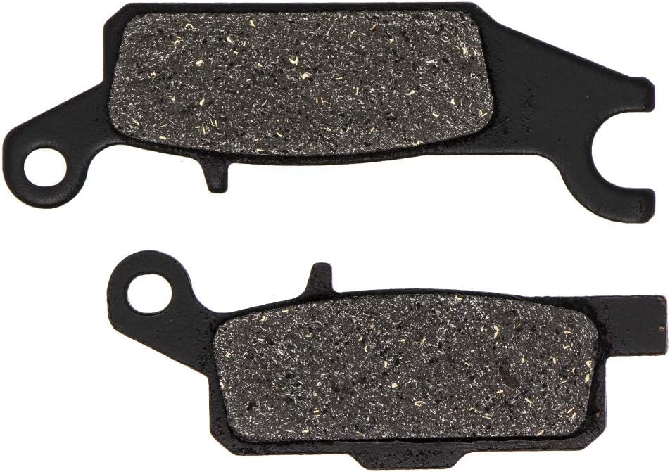 NICHE Kit Pastillas de Freno para Yamaha Grizzly 700 550 3B4-W0046-00-00 3B4-W0046-10-00 Trasera Semimetálica
