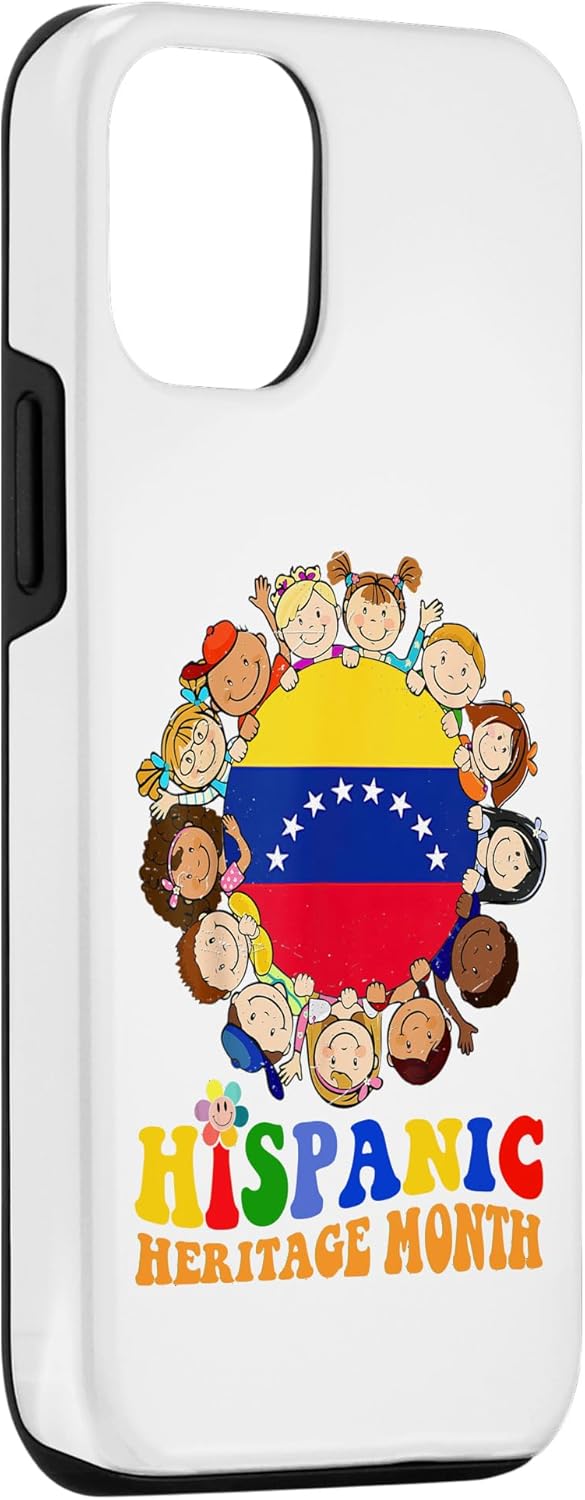 iPhone 14 Hispanic Heritage Month Venezuela Kids Boys Girls Case