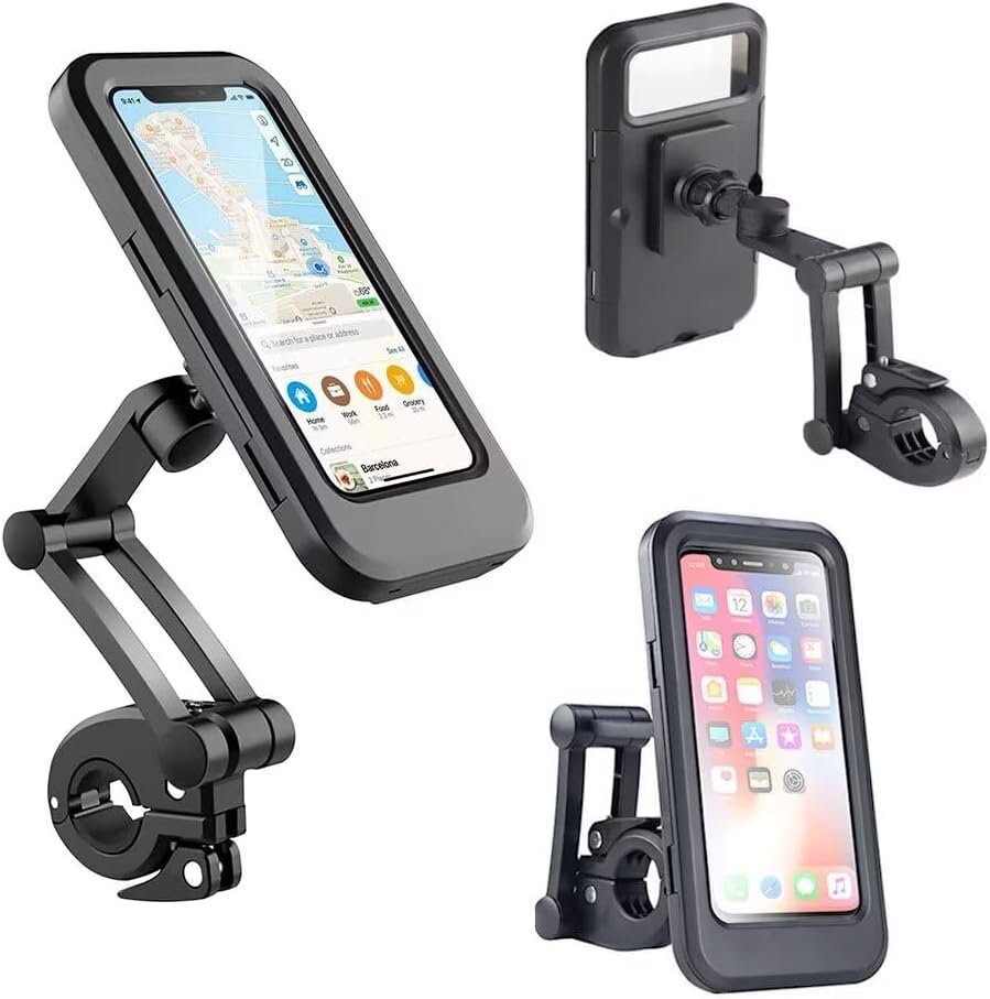Soporte impermeable para bicicleta de teléfono para Motorola Moto E22s E32 E32s G G Power G14 G200 G22 G32 G41 G42 G51 G52 G62 G71 G71s G82 S30 Pro