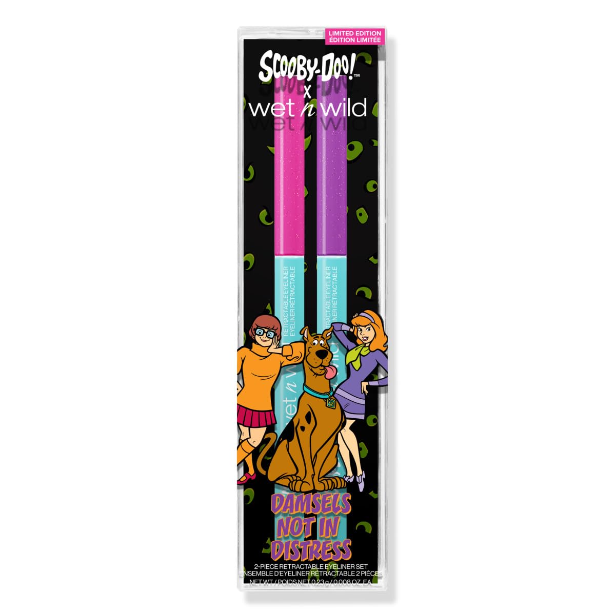 wet n wild Scooby Doo Collection Damsels Not In Distress – Juego de delineador retráctil de 2 piezas