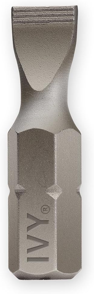 IVY Classic 44238 Broca de inserción acanalada ranurada #6-8 de 1 pulgada, Impact Plus, 1caja