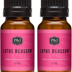 P&J – Aceite aromático de flor de loto de 0.3 fl oz, 2 unidades  Aromas de velas para hacer velas, aromas Freshie, suministros para hacer jabón, P&J – Aceite aromático de flor de loto de 0.3 fl oz, 2 unidades  Aromas de velas para hacer velas, aromas Freshie, suministros para hacer jabón,
