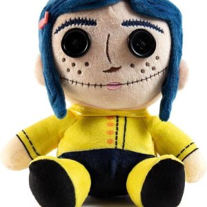 Kidrobot Coraline – Peluche Phunny con ojos de botón Kidrobot Coraline – Peluche Phunny con ojos de botón