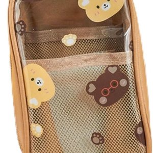 Estuche para lápices kawaii, lindo estuche estético, lindo estuche para lápices, artículos escolares kawaii para adolescentes y niñas (marrón-B) Estuche para lápices kawaii, lindo estuche estético, lindo estuche para lápices, artículos escolares kawaii para adolescentes y niñas (marrón-B)