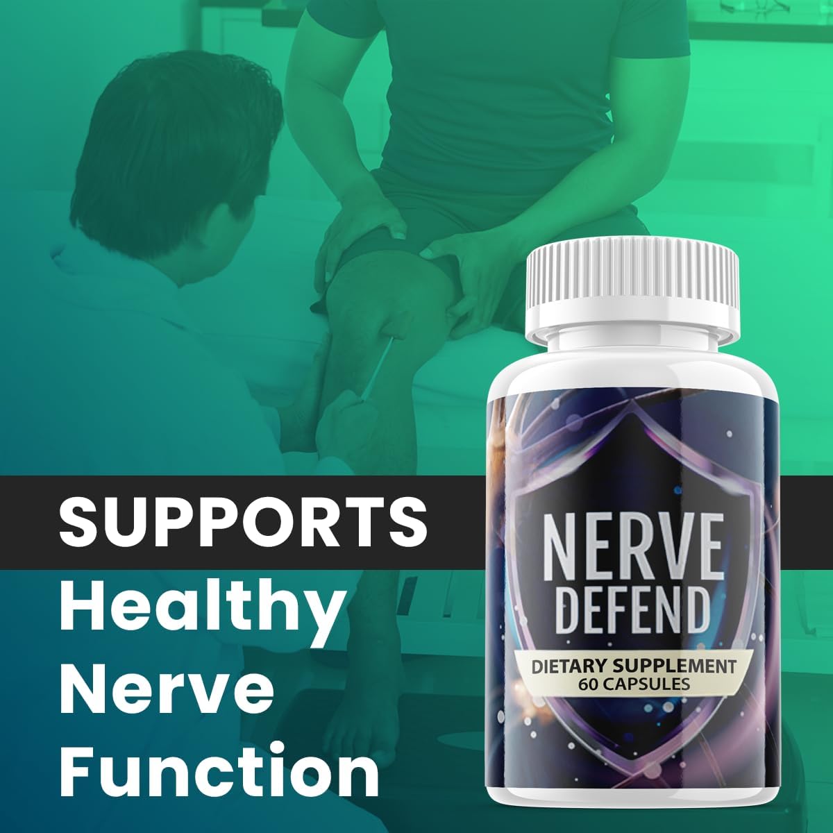 Nerve Defend Advanced Formula Suplemento Cápsulas (2 unidades) – Nerve Defend Advanced Support Pills (120 cápsulas)